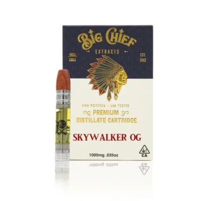 Big Chief THC Cartridge 1G - Skywalker OG