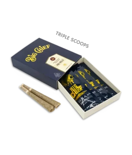TRIPLE SCOOPS PRE-ROLLS 4 PACK